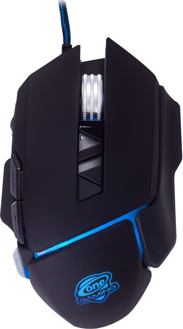 ONE Gaming RGB Maus Black Hawk Ultragrip