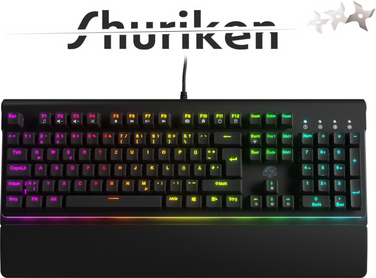 ONE Gaming Tastatur Shuriken