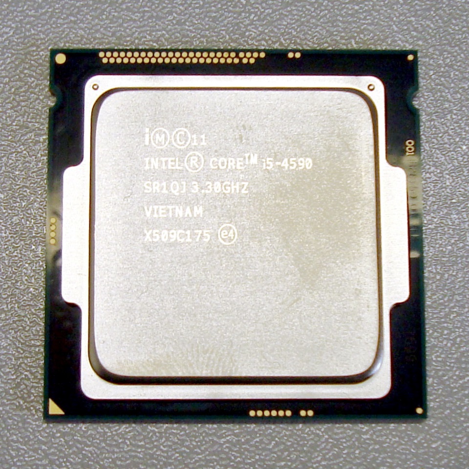 Intel CPU Oberseite Bild