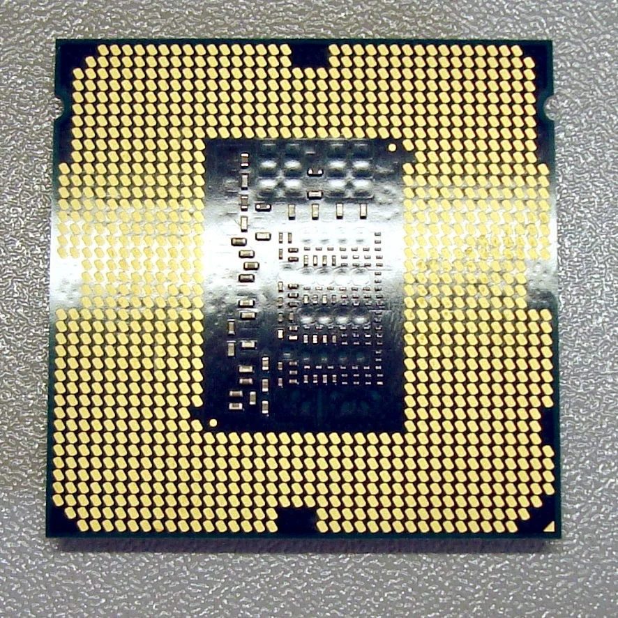 Intel CPU Unterseite Bild